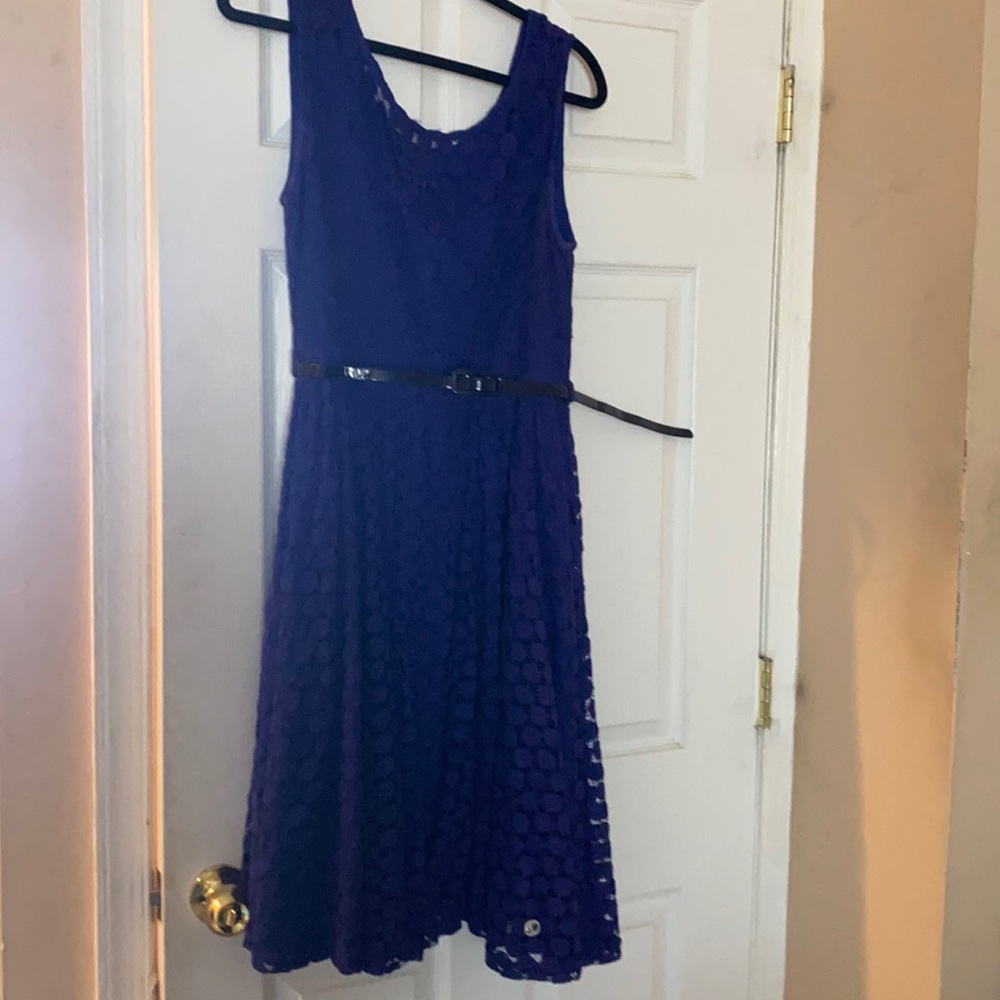Purple dress